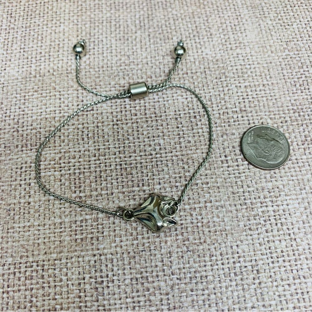 Silver Fox Pull Cord Bracelet‎